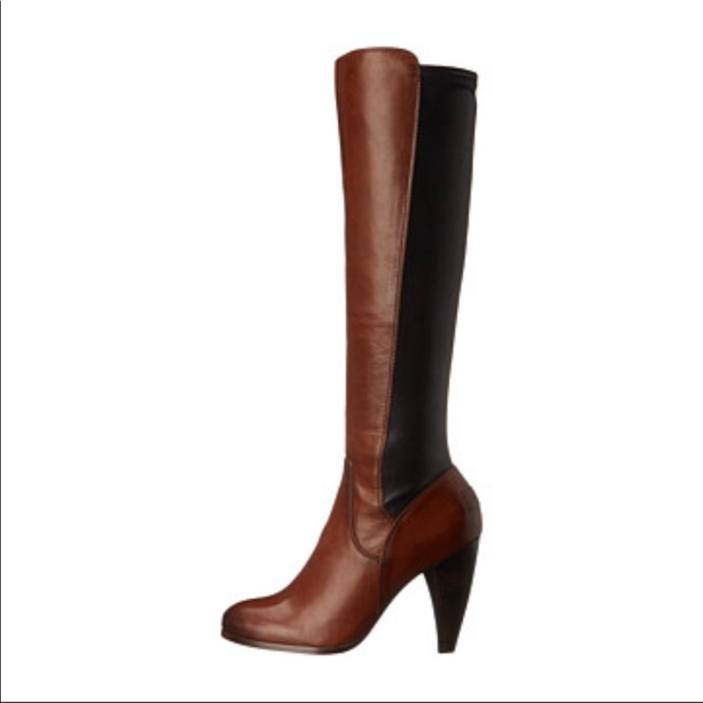 Frye Leather Mikaela Stretch Tall knee high Boots